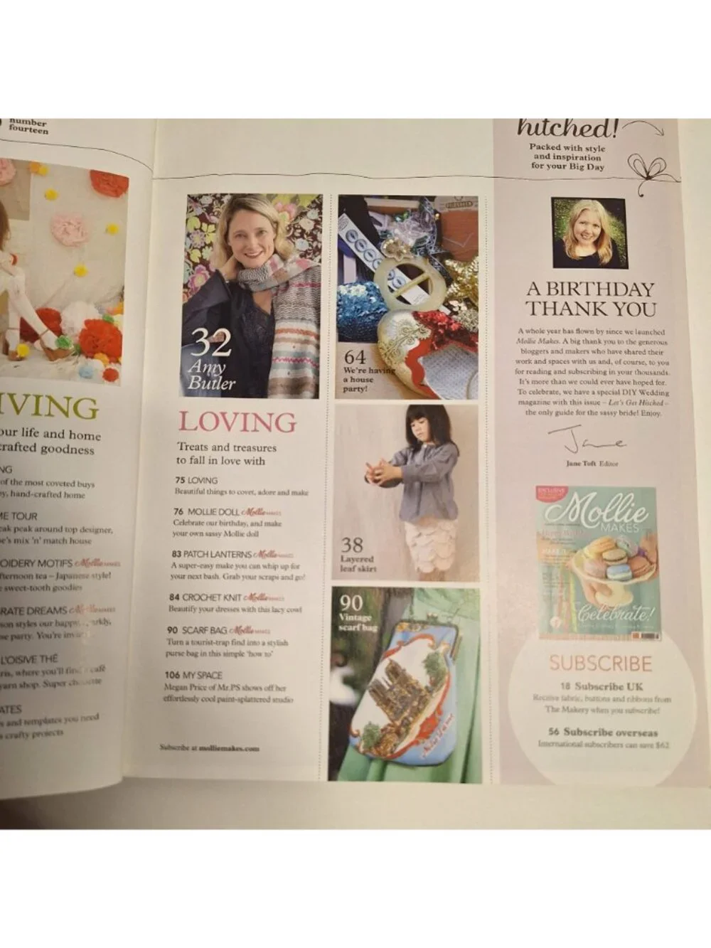 Mollie Makes Issue 14 2012 Magazine Felted Macrons Handmade Fun DIY Projects - Picture 4 of 12